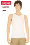 訳あり 展示品 Healthknit 2-204 TANK TOP ヘルスニット タンクトップ ホワイト WHITE クルーネック ランニング【タンクトップ 肌着 メンズ 下着 トップス 半袖 無地 アンダーウェア TANKTOP Tee 裸の大将 中山 きんくん 武井 あばれる君 ひょっこりはん 品川ショージ】