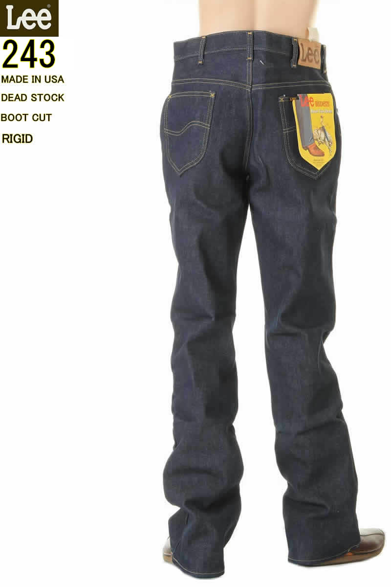 Lee RIDERS JEANS BOOT CUT REGULAR JEANS ꡼饤243-0341 ǥåɥȥå  ֡ĥå ե쥢ѥġ70'Sǥåɥȥåǥ Lee ߥ륺ǥ˥ॿ 42åѡ DEAD STOCK 夲̵ ƹ ꥫ MADE IN USA ʡ