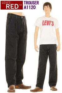 LEVI'S RED 505 A1120-0001 BLACK LR PLEATED TROUSER JACK STRAW GD STRETCH DENIM JEANS ꡼Х å ӥåE 쥮顼 ȥ졼 ȥåǥ˥ 󥺡ڤ ̵ ̵ ꡼Х 505  Ȼ¿ʥ󥻥ץ ֥å