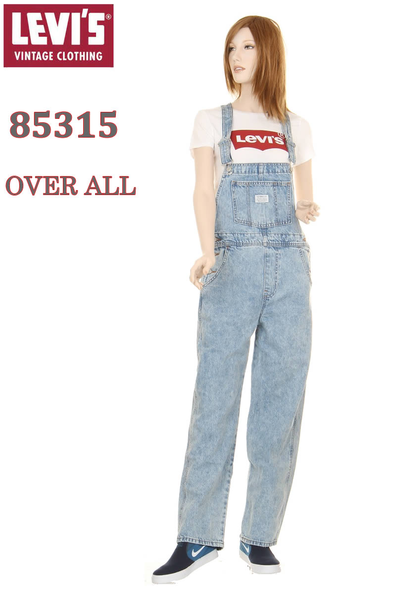 リーバイス 85315-0015 ビッグE レディース オーバーオール BIG-E LEVI'S PREMIUM MODEL LADY'S インディゴデニム 12オンス【リーバイス プレミアム ジーンズ オール イン ワン ボトムス ジーパン レディース オーバーオール サロペット 12oz インディゴ WOMEN'S 新品】