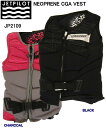 JET PILOT JP2109 F-22 COMP JACKET BLACK NEOPRENE CGA VEST CHARCOAL ジェットパイロット コピロ...