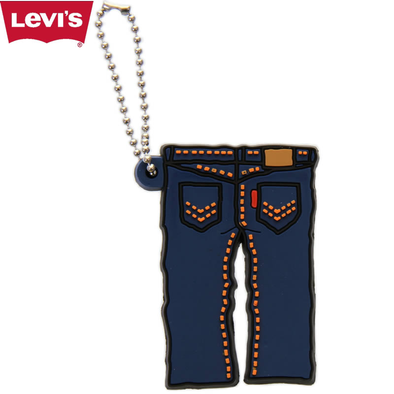 Levi's ACCESSORY リーバイス パンツ型キーホルダー リーバイス キーホルダー ブランド ラバーキーホルダー 鍵 キーチェーン リーバイス アクセ