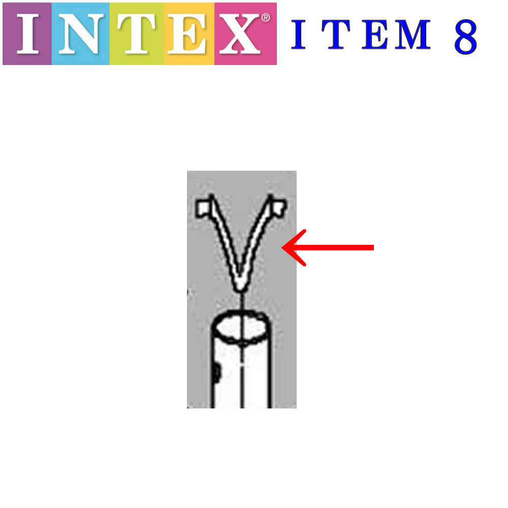 INTEX 10313 REFERENCIA DAS PARTES ITEM 8 PRENDEDOR インテックス プール パーツ 8 部品 Rectangular Frame Pool レクタングラ フレームプール 専用 28270 28271 28272 28273 アイテム【アメリカで大人気の楽しい ビニールプール 簡単 フレーム 大型プール 家庭用】