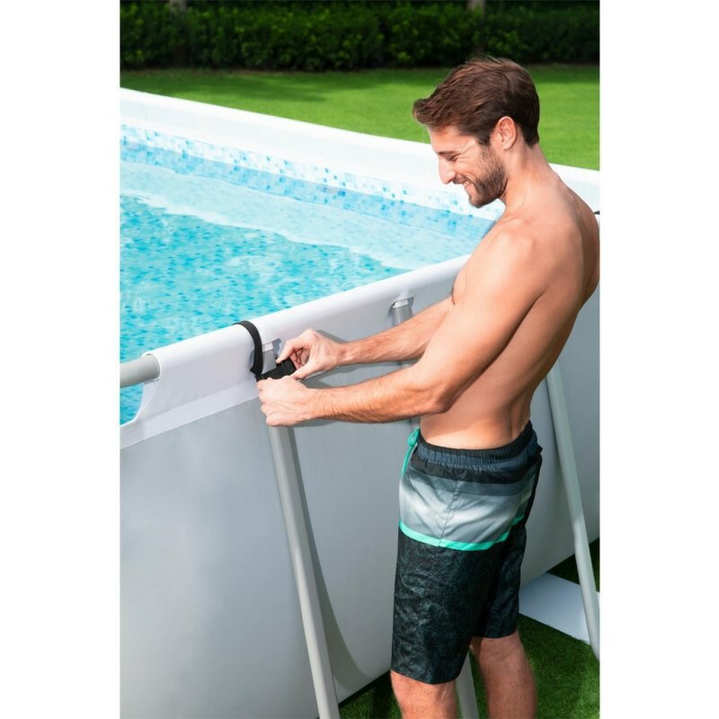 Bestway 26033 Hydro-Pro Swimulator Resistance Trainer ベストウェイ プール Rectangular Frame Pool フレームプール用 水泳トレーニング用の水泳ゴム【スイムパラシュート 水中練習 水泳 競泳 トレーニング道具 FINIS アメリカ 大人気 練習用具 スクール用 家庭用】