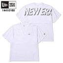 NEW ERA ニューエラ 14410160 半袖 オーバーサイズド ドロップショルダー パフォーマンス Tシャツ Shadow Logo ホワイト【ニューエラ 14410160 半袖Tシャツ トップス スポーツ アウトドア ユニセックス バックプリント 吸汗速乾】