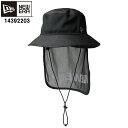 NEW ERA ニューエラ 14392203 アドベンチャーライト サンシェード Tech Multi Mesh ブラック アウトドア 帽子【ニューエラ 14392203 ロゴ アドベンチャーハット UVカット ユニセックス 日よけ メッシュ 帽子 新品】