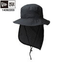 NEW ERA ニューエラ 14392211 アドベンチャーライト サンシェード Tech Air Dot Air ブラック アウトドア 帽子【ニューエラ 14392203 ロゴ アドベンチャーハット UVカット 撥水 ユニセックス 日よけ メッシュ 帽子 新品】