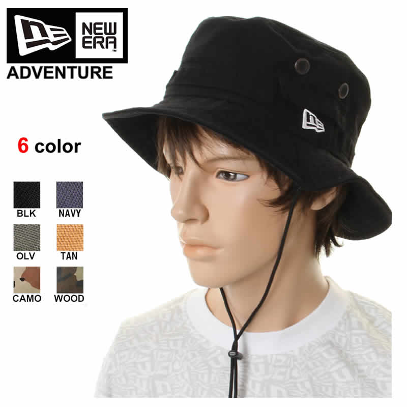 NEW ERA ニューエラ ADVENTURE HAT アドベンチャー ダックコットン アウトドアハット 11136057 11136060 ハット【ニューエラ アドベンチャーハット メンズハット ニューエラハット ニューエラキャップ 新品】