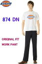 Dickies 874 IRREGULAR DN DARK NAVY CHINO PANT 