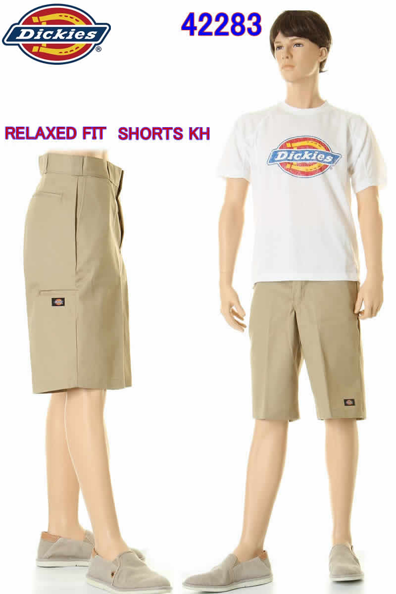 Dickies 42283 KH ǥå  ե եѥ åեå 硼 硼ȥѥ ϡեѥ ѥ ١DICKIES RELAXED FIT SHORTS KHAKI ǥå ե 硼ȥѥ  ᥫ 礭