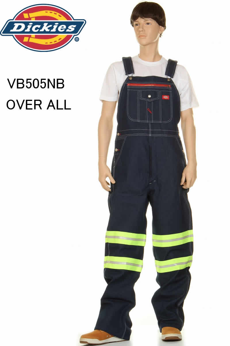 Dickies VB505NB IRREGULAR ディッキーズ オーバーオール INDIGO BIB OVERALL NAVY BLUE RIGID リジット ネイビー裾上無料【ディッキーズ ツナギ つなぎ オーバー オール 作業着 仕事着 定番 アメリカ デラックス カバーオール デッキーズ ジーンズ カーペインター】