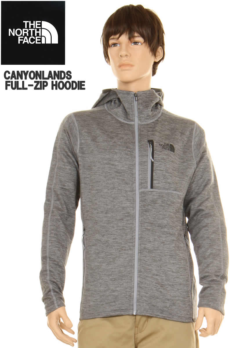 ザ ノースフェイス THE NORTH FACE NF0A3SO5 CANYONLANDS FULL-ZIP HOODIE JACKET メンズ ヨットパーカー フーディー フルジップ ジャケット【THE NORTH FACE ハイエンドシリーズ 上級モデル ブルゾン アウトドア キャンプ ウェア 山 登山 ハイキング オシャレ】