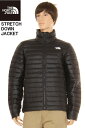 THE NORTH FACE NF0A3Y56 MEN STRETCH DOWN JACKET ザ ノースフェイス ストレッチ ダウンジャケット TNF BLACK ブラック【上級モデル ザ ノースフェイス ダウン 700FILL グースダウンジャケット 送料無料 ザ ノースフェイス USA限定 ダウンコート 国内未発売モデル 新品】