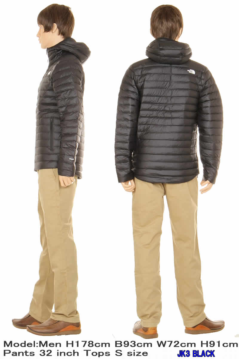 THE NORTH FACE NF0A3Y55 MEN STRETCH DOWN HOODIE JACKET ザ ノースフェイス ストレッチ ダウンジャケット TNF BLACK ブラック【上級モデル ザ ノースフェイス ダウン 700FILL グースダウンジャケット 送料無料 ザ・ノースフェイス USA限定 ダウンコート 国内未発売モデル】