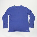 GAP ギャップ KIDS ロンT 子供服 キッズ長袖Tシャツ 無地シンプル クルーネック ブルー スタンダード【GAP ギャップ USED キッズ ジュニア ロングtシャツ トップス カットソー 長袖 キッズアイテム 長袖アイテム ユーズド】(4)