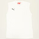 PUMA プーマ 862364 ジュニア サッカーインナーシャツ タンクトップ ホワイト プーマVネック Vネックタンクトップ ユーズド USED【プーマ サッカーインナーVネックシャツ キッズスポーツ キッズウェア ジュニアプーマインナー ユーズド USED】