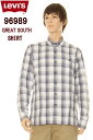 LEVI 039 S NEW YORK 96989-0003 GREAT SOUTH ニューヨーク 限定モデル LIMITED SHIRT リーバイス オーガニック コットン ワークシャツ ナチュラルシャツ【LEVISリーバイス ビンテージ ワークシャツ ロングシャツ プレーンシャツ 長袖シャツ アメリカ限定モデル】