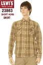 LEVI'S VINTAGE CLOTHING 23863-0011 SHORT HORN SHIRT リーバイス ヴィンテージクロージング ショートホーン ワークシャツ チェックシャツ【LEVISリーバイス ビンテージ ワークシャツ ロングシャツ チェックシャツ 長袖シャツ 23863 0010 LVC 長袖 新品 DEAD STOCK】