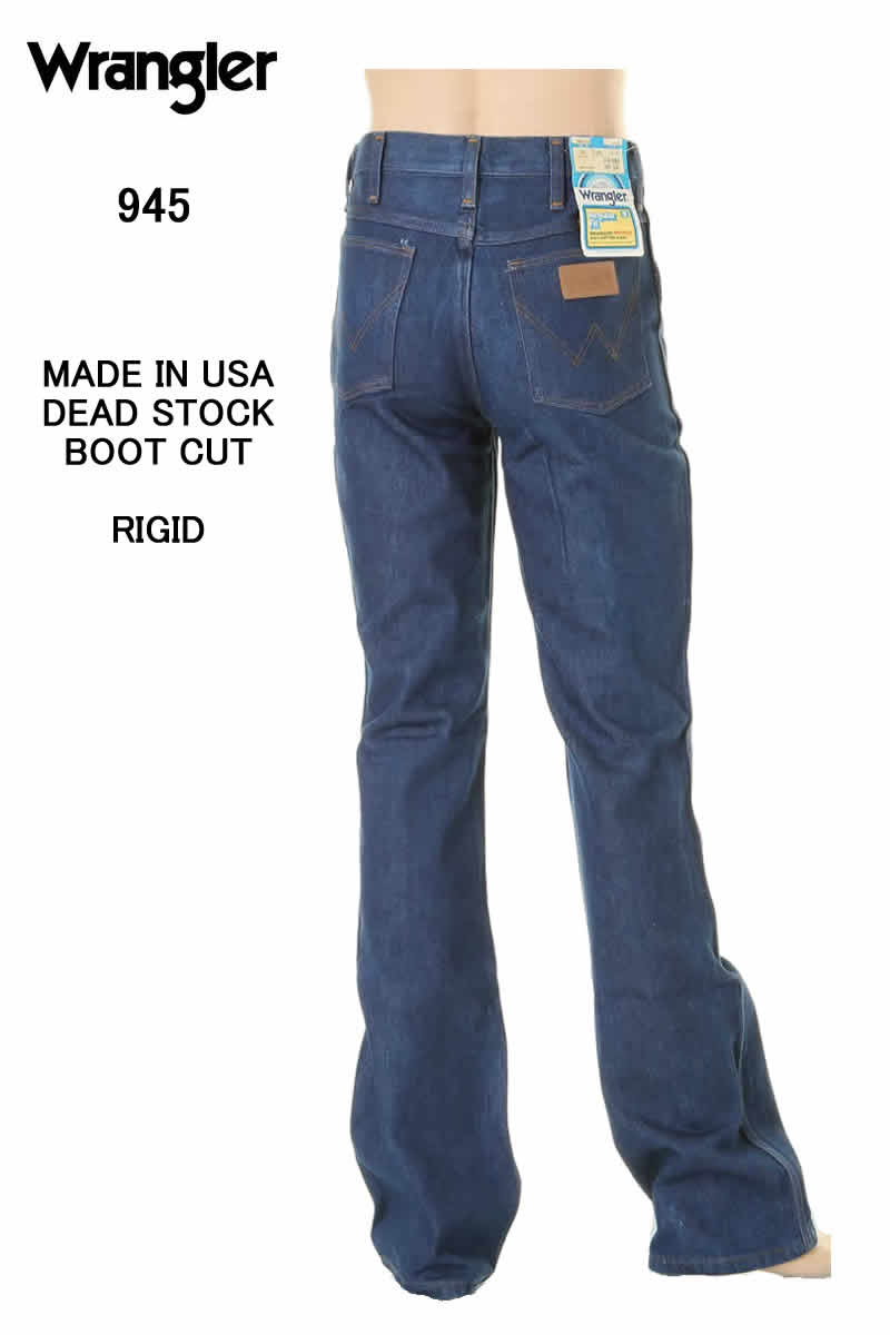 Wrangler 945PW Western BOOT CUT JEANS ラングラー945PW デ ...