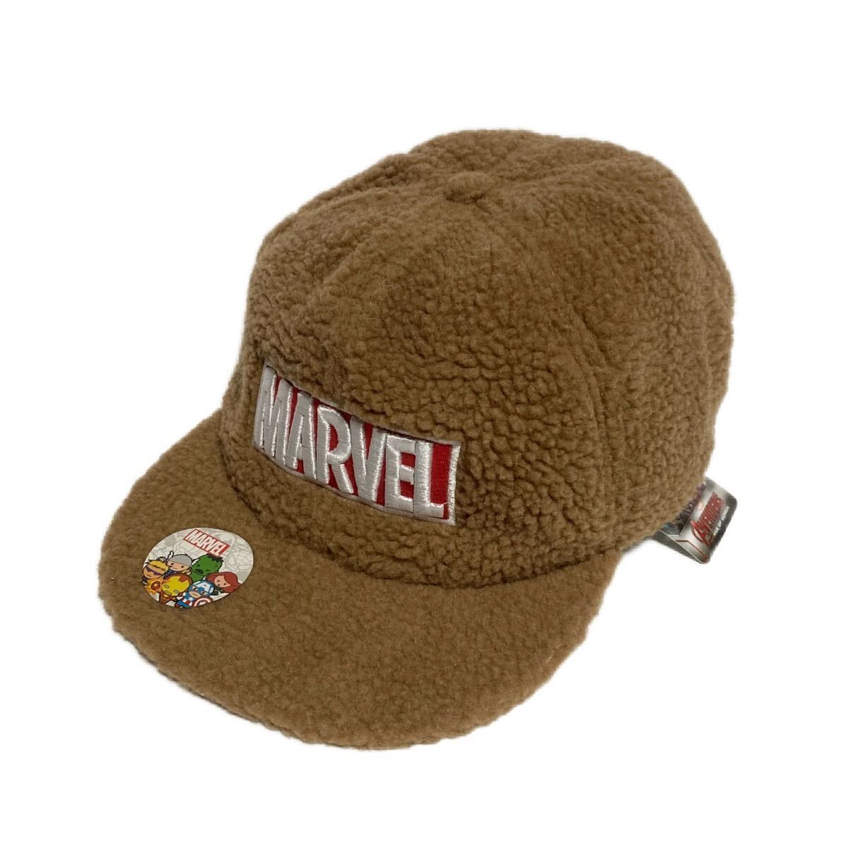 未使用品 ☆ MARVEL ☆ ボックスロゴ◎ フリース キャップ スナップバック 帽子 58cm ブラウン 休日 人気 アニメ 映画 マーベル ■SHW344 ブランド：MARVEL サイズ表記・実寸 表記：ー 実寸：頭周り(調整可)58cmツバ長さ7cm高さ12cm ※必ず実寸をご確認の上、ご購入ください。※多少の誤差はご了承ください。素材ポリエステル コンディション状態：タグ付きの新古品です。 状態ランク：10中 9.5（中古品と言うことにご理解いただける方のみご購入をお願い致します。）