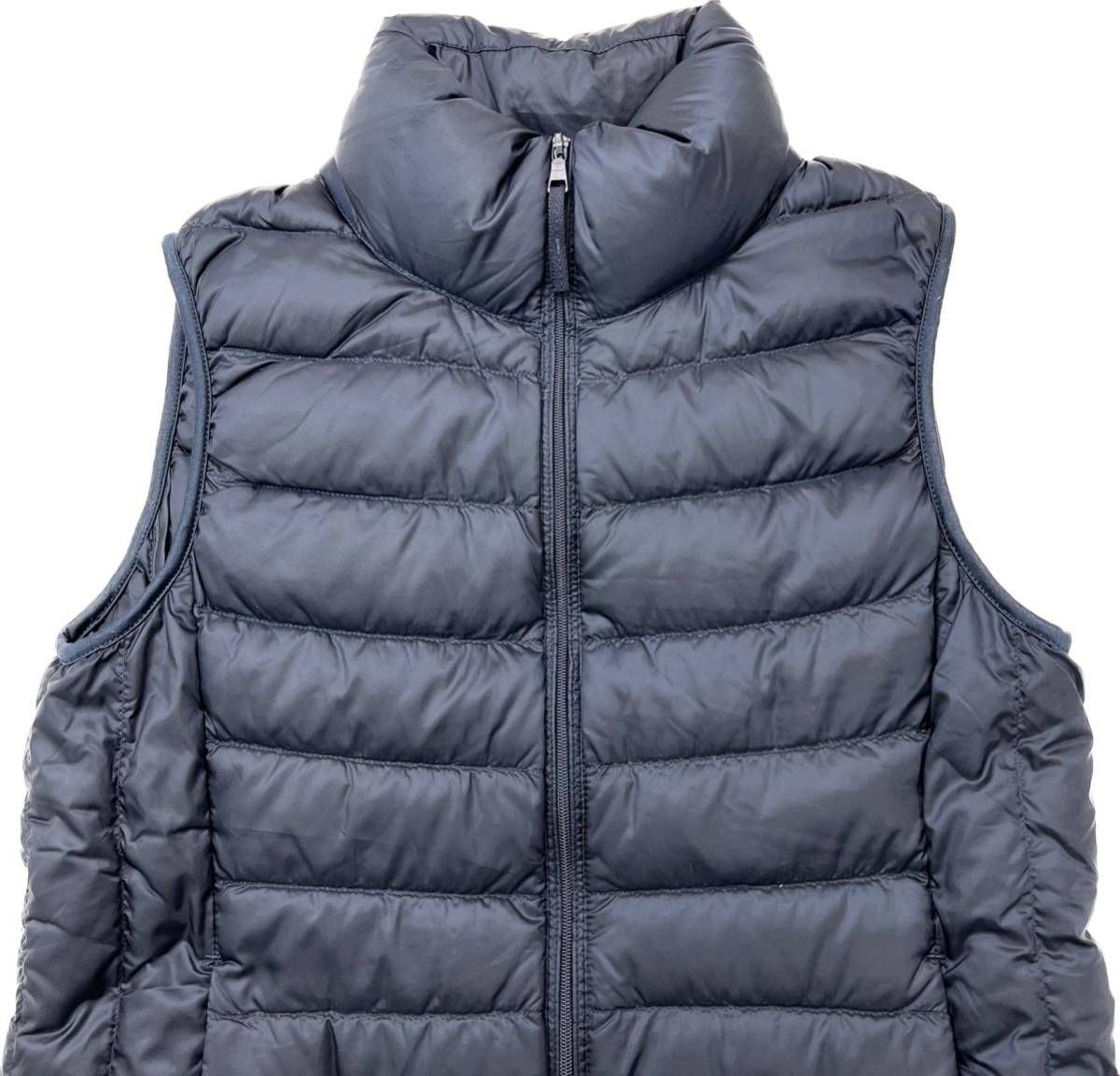 Rakuten - 【中古】UNIQLO ☆ 軽量◎ ウルトラライトダウン ダウンベスト ダークネイビー 濃紺 S 大人カジュアル アウトドア キャンプ 人気 ユニクロ■EB258