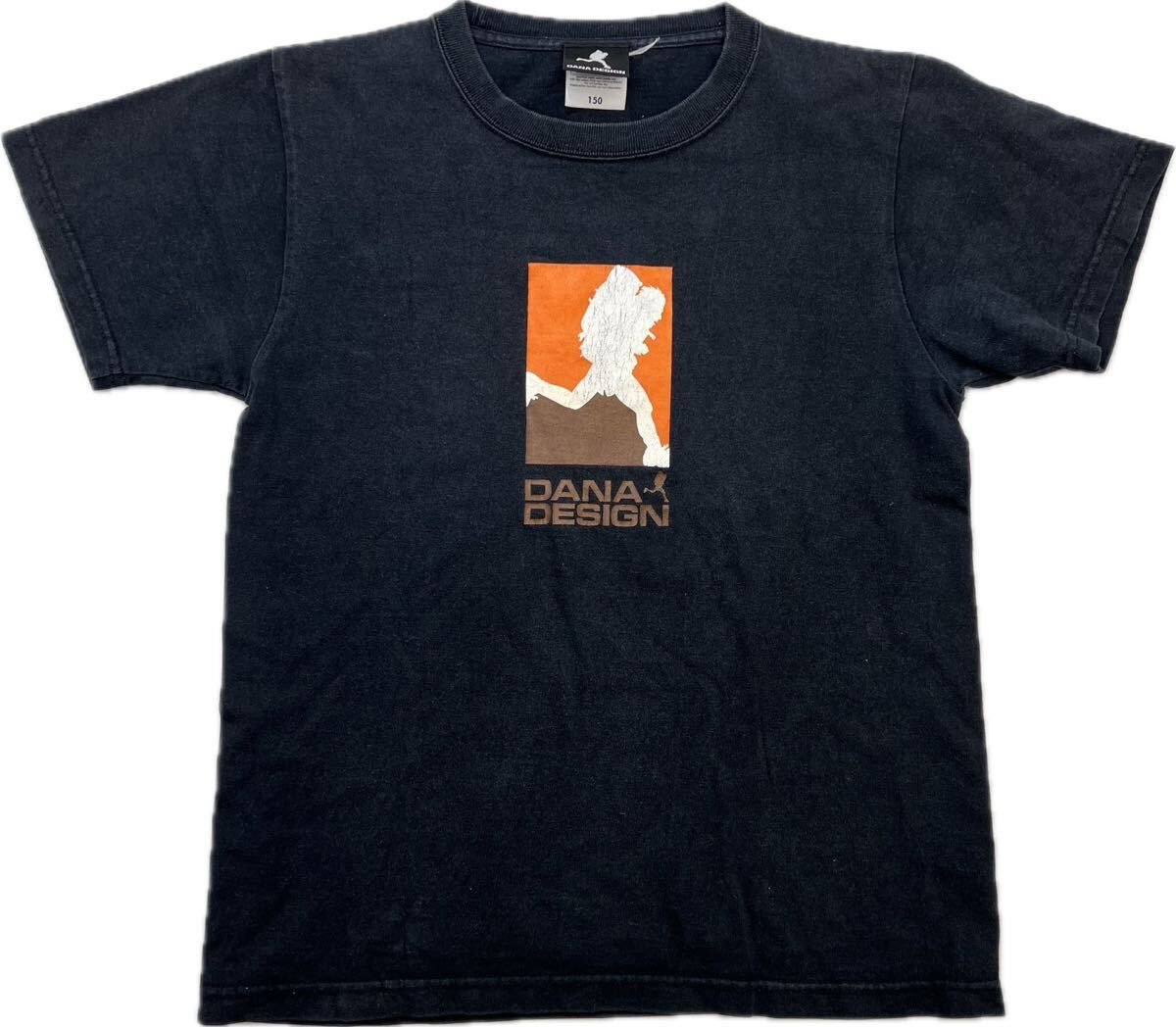 Rakuten - 【中古】DANA DESIGN ☆ 半袖 Tシャツ ブラック キッズ 150 レディース S相当 春夏 トレラン 登山 バッグパック アウトドア ダイナデザイン■BD269