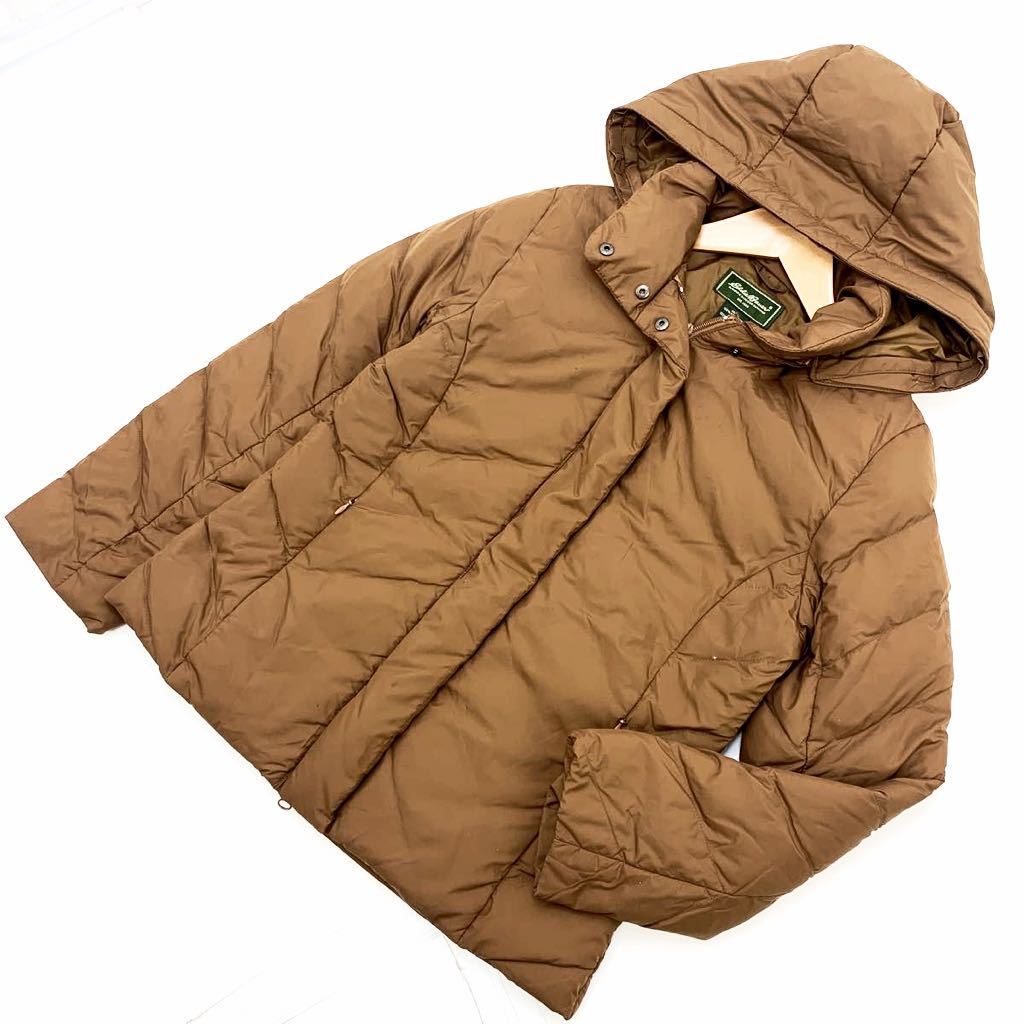 ■エディーバウアー EDDIE BAUER ブラウン ダウンジャケット レディース XSサイズ 細身 すっきり♪【フカフカダウンフィリング】■DD25 ブランドエディーバウアー サイズ表記・実寸（平置き計測）表記：XS 実寸： 着丈61cm 身幅48cm 肩幅38cm 袖丈57cm ※必ず実寸をご確認の上、ご入札ください。 ※多少の誤差はご了承ください。 コンディション状態：若干の使用感はございますが、目立った汚れ等もなく問題なくご着用頂けます。 状態ランク：10中 7 （中古品と言うことにご理解いただける方のみご入札をお願い致します。）
