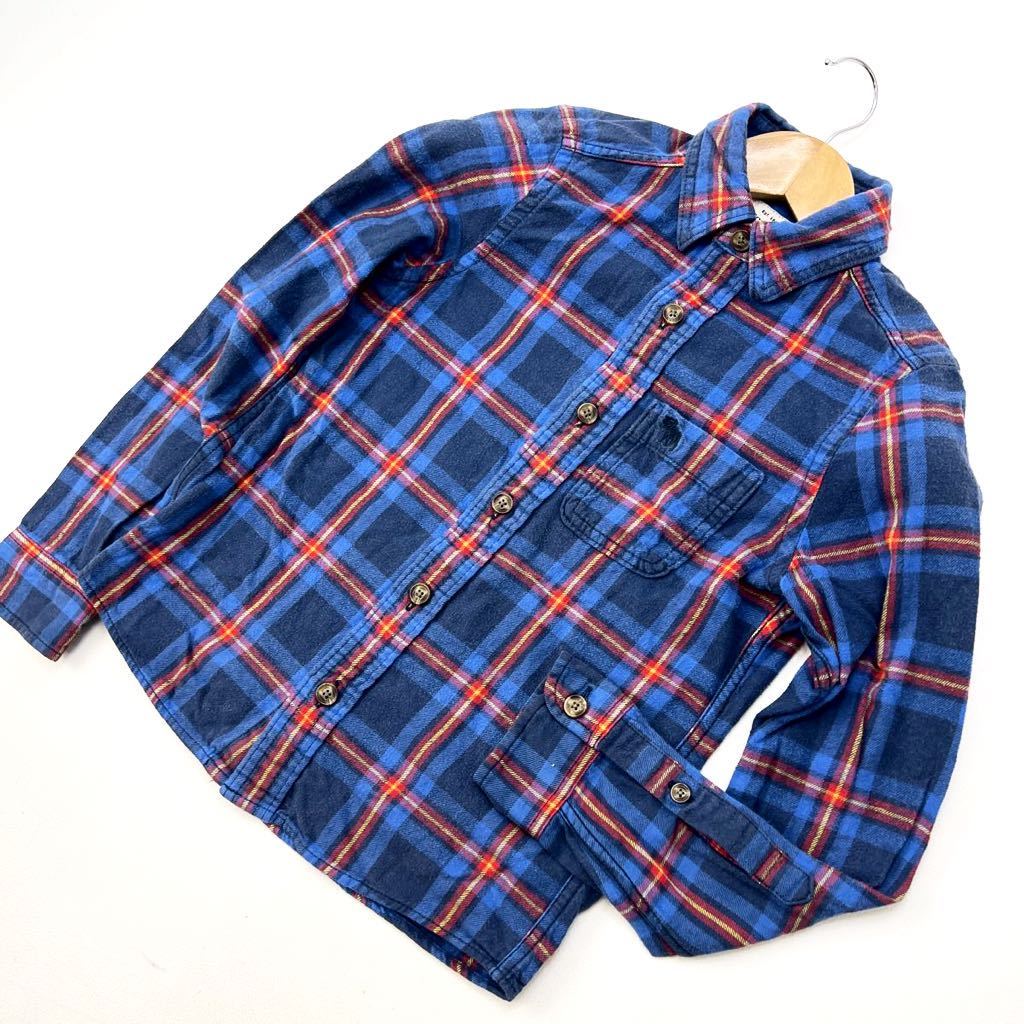 アバクロ ☆ Abercrombie&Fitch キッズ チェックシャツ 長袖シャツ ネルシャツ M 150サイズ ブルー 定番 親子一緒に♪ アメカジ■EE148 ブランドAbercrombie&Fitch サイズ表記・実寸（平置き計測）表記：M（150cm） 実寸： 着丈56cm 身幅42cm 肩幅32cm 袖丈58cm ※必ず実寸をご確認の上、ご入札ください。 ※多少の誤差はご了承ください。 コンディション状態：若干の使用感はございますが、問題なくご着用頂けます。 状態ランク：10中 7 （中古品と言うことにご理解いただける方のみご入札をお願い致します。）