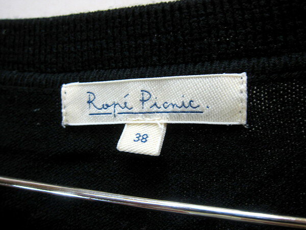 【中古】 ■ロペピクニック/ROPE PICNICブラック膝丈ニットワンピース38#G threemysteries-10008504 MYSTERIES楽天市場店 サンプル画像3