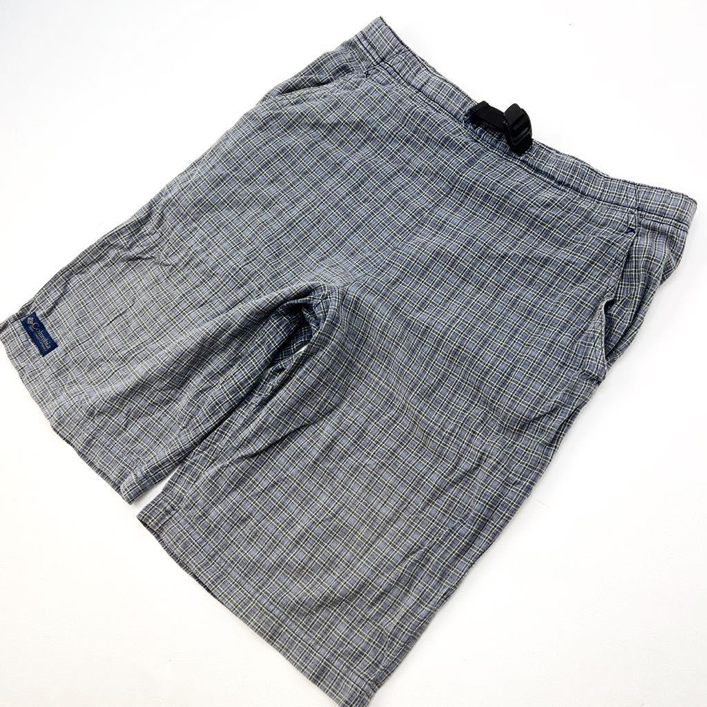 コロンビア ☆ Columbia ショートパンツ ハーフパンツ グレー チェック XS 王道ブランド♪ 登山 ハイキング アウトドア キャンプ■Ja3767 ブランドColumbia サイズ表記・実寸（平置き計測）表記：XS 実寸： 総丈55cm ウエスト平置42cm 股下28cm 裾幅27cm ※必ず実寸をご確認の上、ご入札ください。 ※多少の誤差はご了承ください。 コンディション状態：若干の使用感はございますが、問題なくご着用頂けます。 状態ランク：10中 7 （中古品と言うことにご理解いただける方のみご入札をお願い致します。）