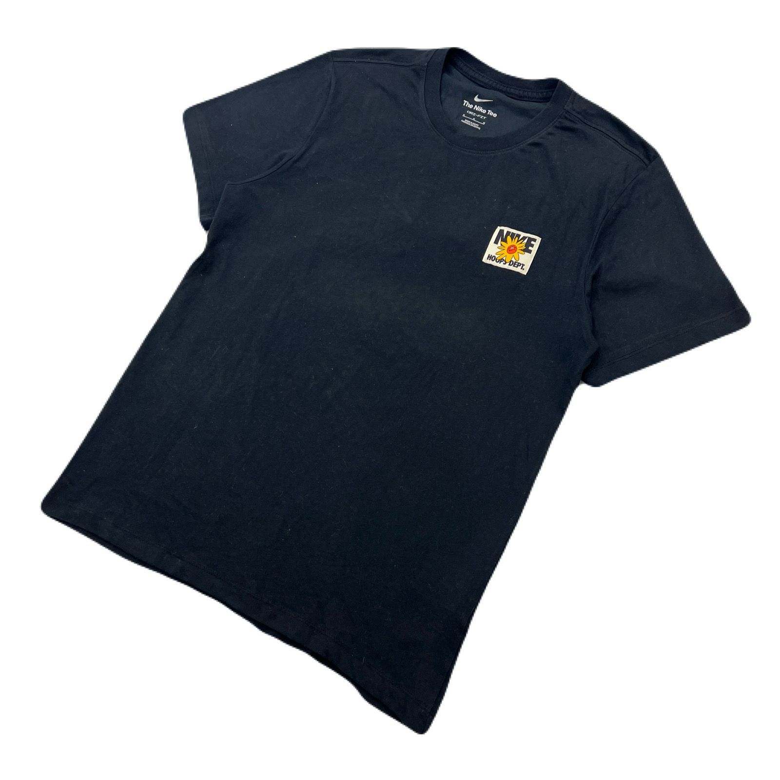 Rakuten - 【中古】NIKE Tシャツ メンズ M ブラック 【 ポップなグラフィック 】 半袖 黒 バックプリント ドライフィット ナイキ ●AE366