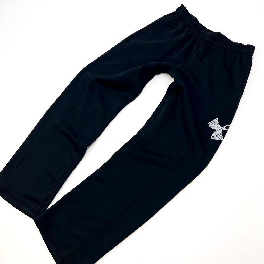 アンダーアーマー ☆ UNDER ARMOUR キッズ ジャージパンツ 裏地起毛 暖かい ブラック YXL 160cm相当 様々なシーンで◎ アウトドア■Ja4087 ブランドアンダーアーマー サイズ表記・実寸（平置き計測）表記：YXL 実寸： 総丈94cm ウェスト平置43cm 股下69cm 裾幅21cm ※必ず実寸をご確認の上、ご入札ください。 ※多少の誤差はご了承ください。 コンディション状態：若干の使用感はございますが、問題なくご着用頂けます。 状態ランク：10中 7 （中古品と言うことにご理解いただける方のみご入札をお願い致します。）