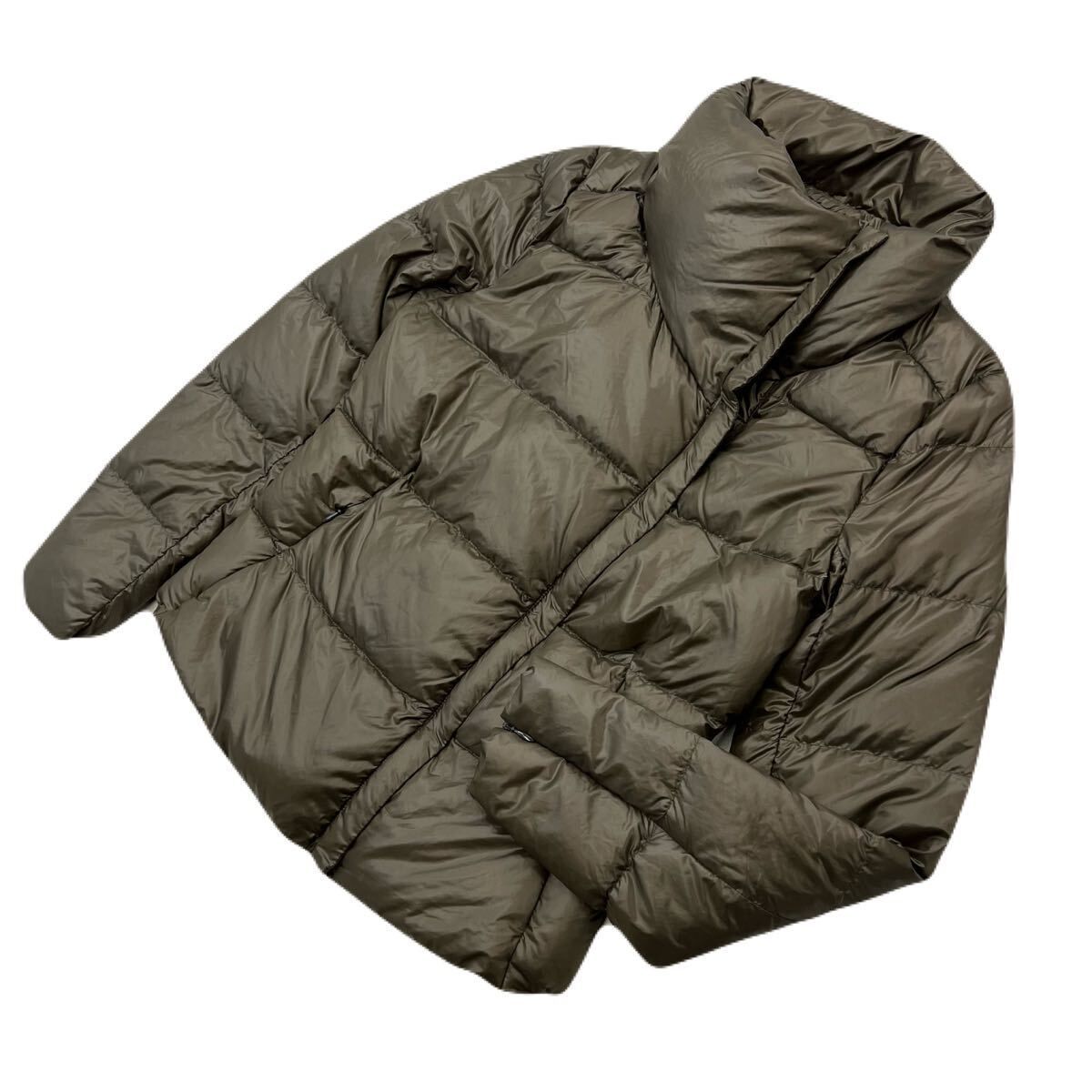 Rakuten - 【中古】GAP ギャップ ダウンジャケット ブラウン オリーブ レディース XS 秋冬 防寒 保温 タウンユース 着回し 定番 大人カジュアル 古着■AJ292