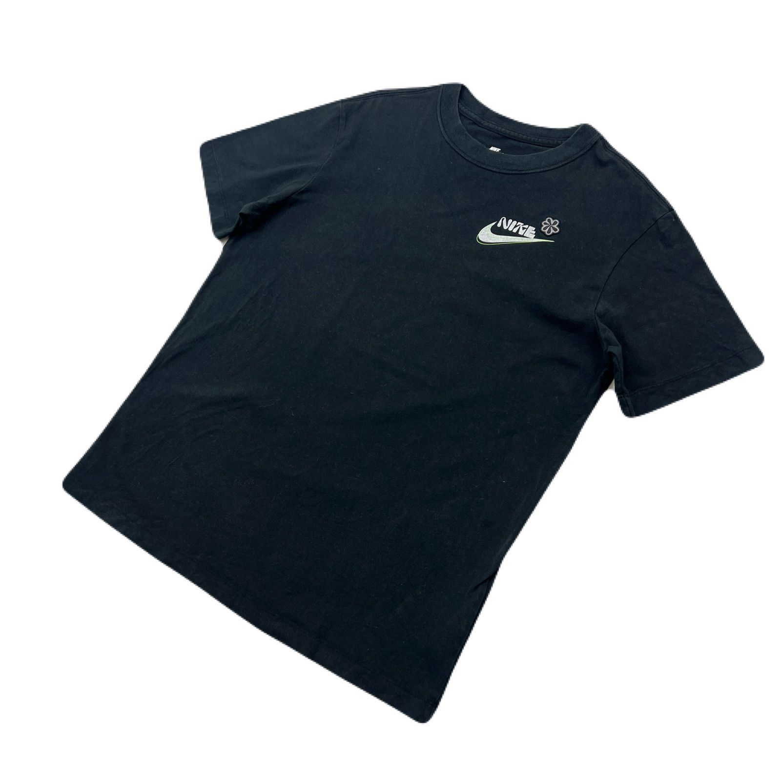 Rakuten - 【中古】ナイキ NIKE Tシャツ 半袖 メンズ Mサイズ 【 人気のバックロゴ 】 ブラック ●S4544