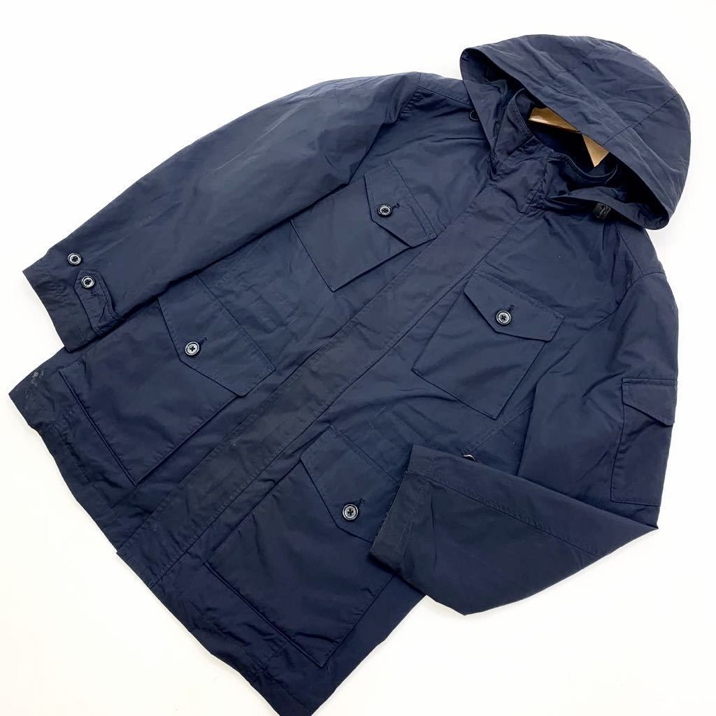 Rakuten - 【中古】ケント イントラディション ★ KENT IN TRADITION 中綿 ライナー マウンテンパーカー ジャケット ネイビー 濃紺 M 大人カジュアル■BG108