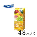 エルビー 果汁100％ フルーツセレクション フルーツセブン100 200ml×48本