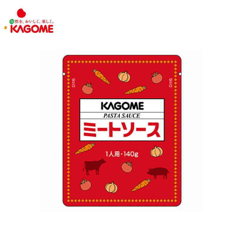 カゴメ ミートソース アルミパウチ 140g×60袋入り