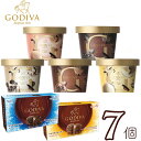 母の日 まだ間に合います！ ゴディバ カップアイスおすすめ7個セット GODIVA godiva