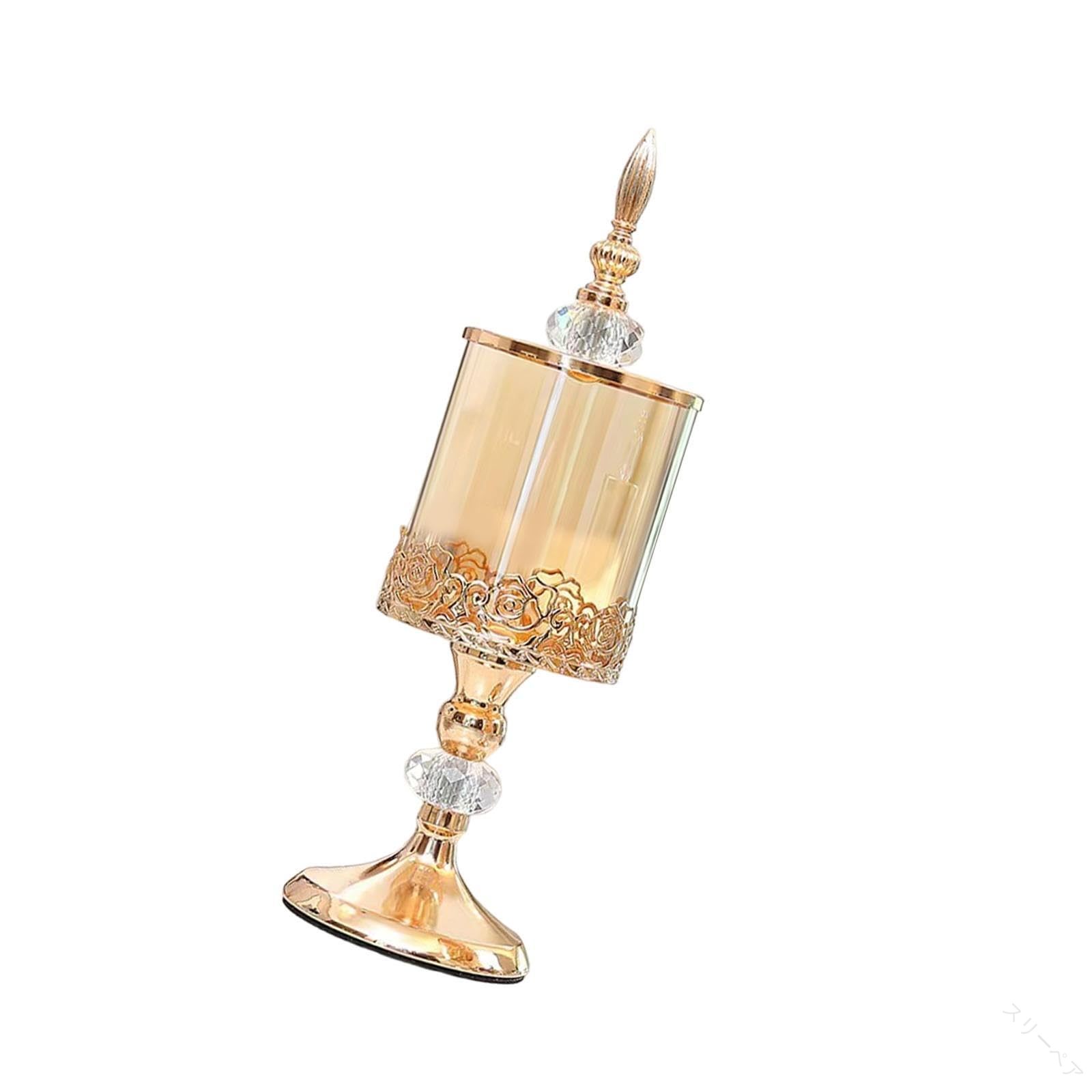 ガラス製キャンディジャー ギフトボックス付き 装飾用 食品保存容器 キャンディ缶 キャンディ保存瓶 ク..