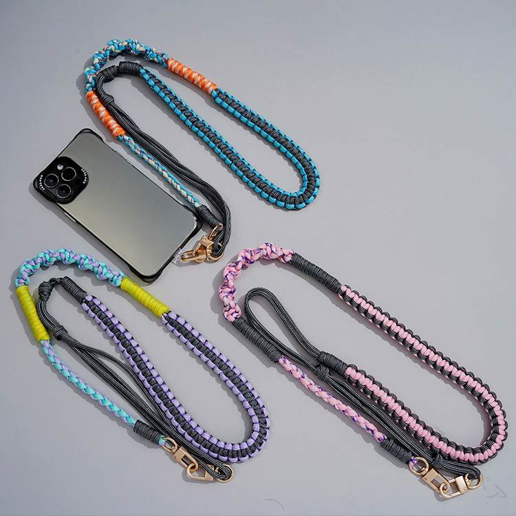 ショルダーストラップ 携帯 携帯ショルダー スマホショルダー 携帯ストラップ ショルダー 長さ調整可能 首掛け 編み込みパラコード 太め バッグショルダー 携帯電話 バッグ おしゃれ シンプル ネックストラップ かわいい 大人 ギフト プレゼント 父 母 父の日 母の日 人気お