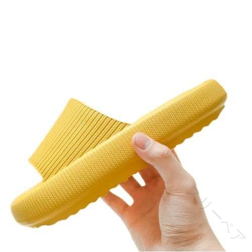 枕スリッパ 整形外科足底筋膜炎対応 スポーツサンダル 超ソフト厚底 滑り止めマッサージ機能付き プー..