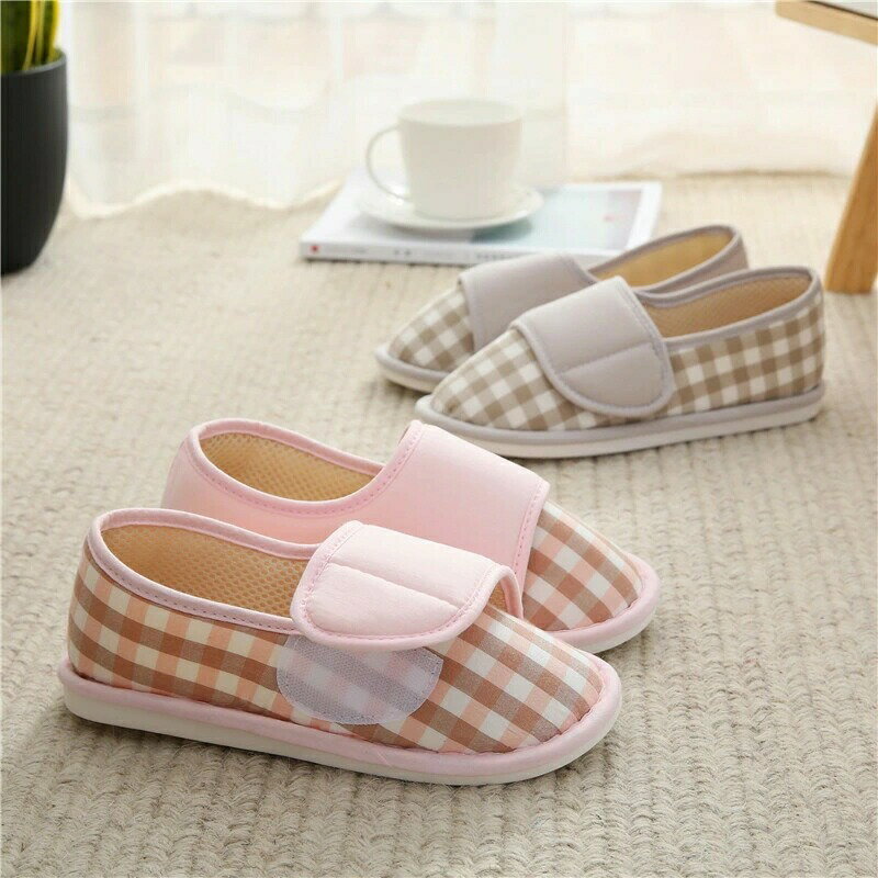 2足セット ルームシューズ 介護シューズ おしゃれなスリッパ 女性用 レディース 高齢者 室内履き 履き..