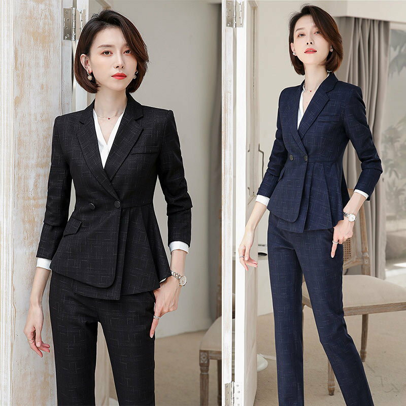 スーツ レディース パンツスーツ フォーマル ビジネススーツ ブラック ネイビー 2点セット スカートス..