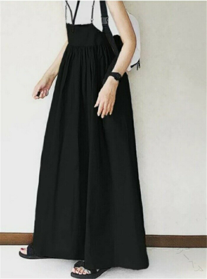 ジャンパースカート ワンピース サロペット レディース オールインワン キャミワンピース 無地 重ね着..