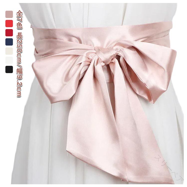 全7色 サッシュリボン ベルト リボン リボンベルト サテンタッチ シルクタッチ レディースベルト 太ベルト ウェディングドレス ベルト ブライダル おしゃれ ドレスベルト 前撮り 花嫁 結婚式 二次会 パーティ 披露宴 高品質で柔らかな肌触りの結婚式用アクセサリー