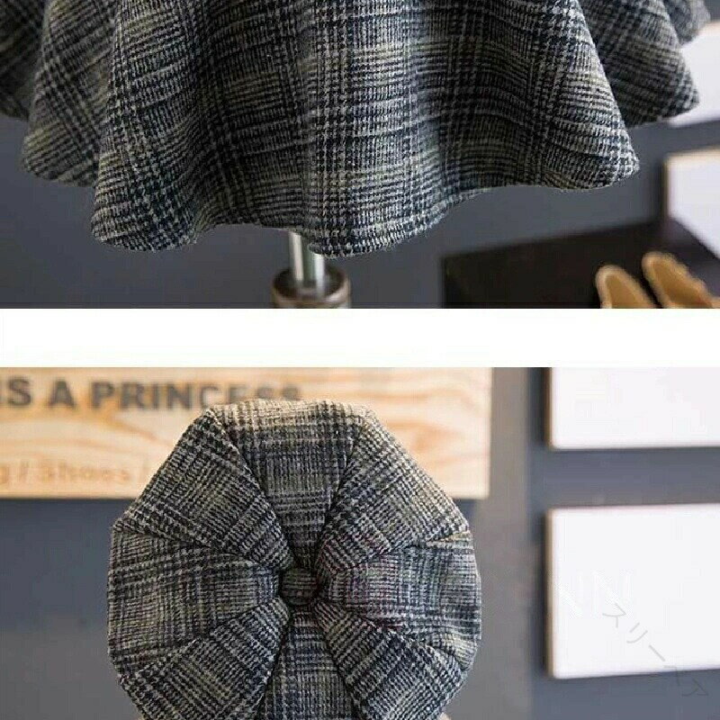 子供スーツ 七五三 入学式 スーツ 女の子 ベレー帽 ワンピース 厚手 あったか 七五三 フォーマル 3点セット ジャンパースカート コート 長袖スーツ ボレロ...