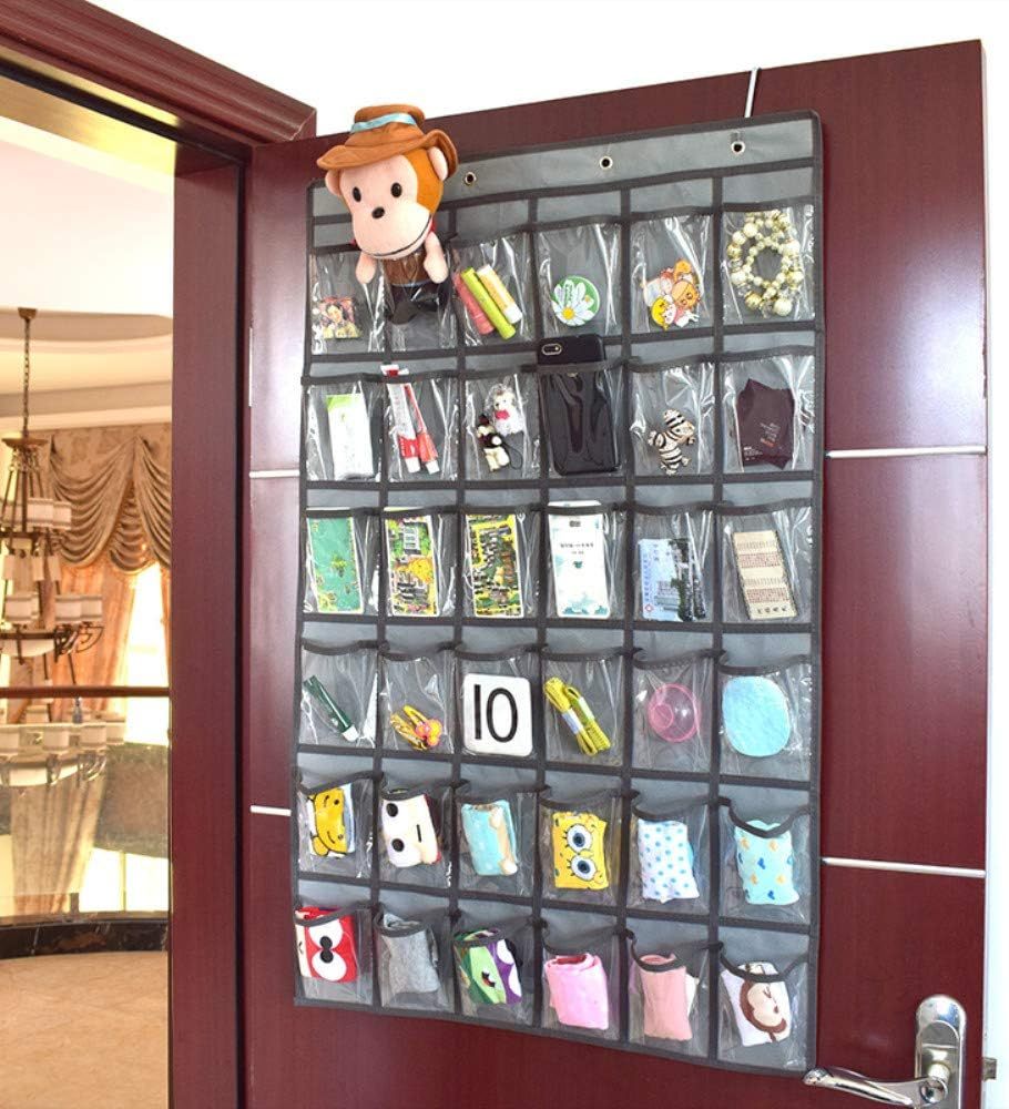 36ポケット ウォールポケット カレンダーポケット クリア 壁掛け収納ポケット 透明ポケットカレンダー ..