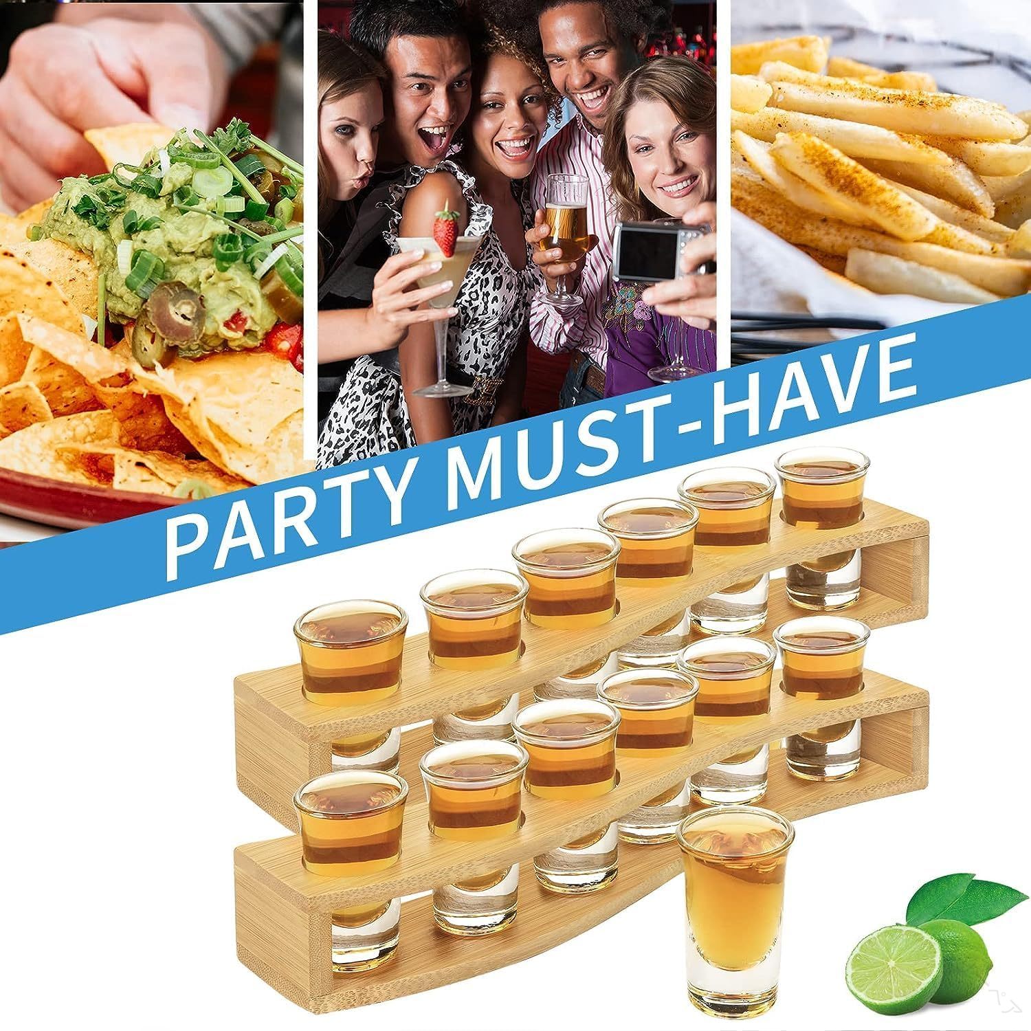 ショットグラス 6個セット 1オンス 3