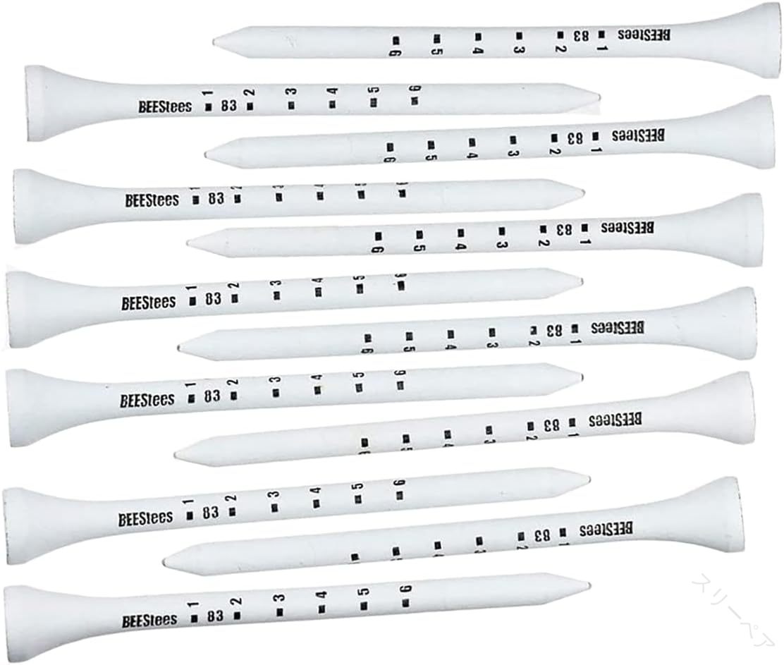 100個入り ゴルフティー ウッド製 ロングトール 83ミリ ゴルフ用品 男性向け クリスマス 父の日 おじい..