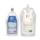 【 1剤 2剤 セット 】フィヨーレ FIOLE Fウェーブ ローション N 1剤 400ml & 10% 2剤 N 960ml 詰め替え SET